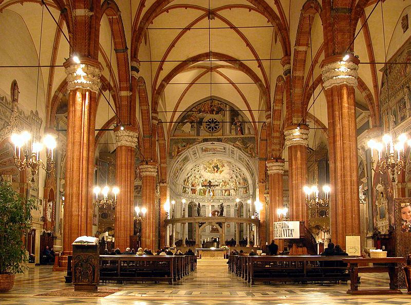 duomo di verona navata centrale 2 1