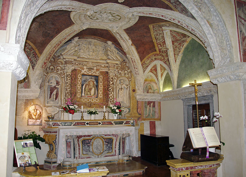 sant anna della rocca sirmione altar